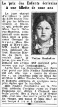 Le Petit Parisien,  26 octobre 1932