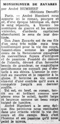Le Petit Troyen,  18 mars 1942