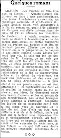 Le Populaire,  8 janvier 1935