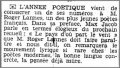 La Presse,  30 janvier 1935  [c.r. du n° 9]