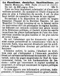 Revue bibliographique des ouvrages de droit, janvier-février 1934