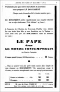 La Revue de Paris,  1er mars 1939