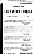 La Revue de Paris,  1er juin 1939