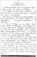 La Revue diplomatique,  31 mai 1937