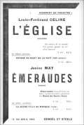 La Revue Hebdomadaire,  14 octobre 1933