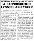 L'Union Française,  6 juillet 1941