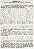 Le Vieux Montmartre,  bulletin de janvier 1970