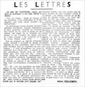 La Voix du combattant,  16 mai 1936